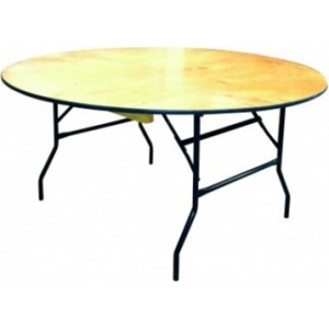 Table en bois Ø181