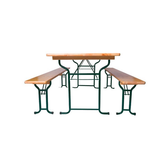 Ensemble brasserie 200x70cm piètement tube – Image 2