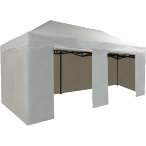Stand Pro 3 x 6 avec 3 rideaux + 1 porte