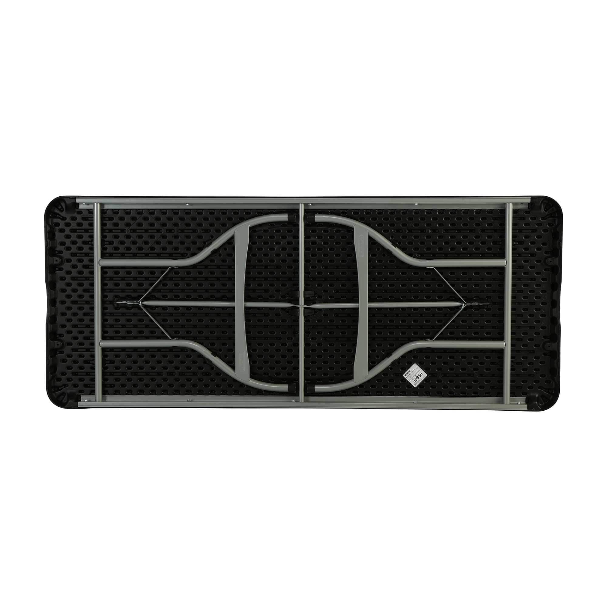 Table pliante rectangulaire 183cm NESTING (noir) – Image 4