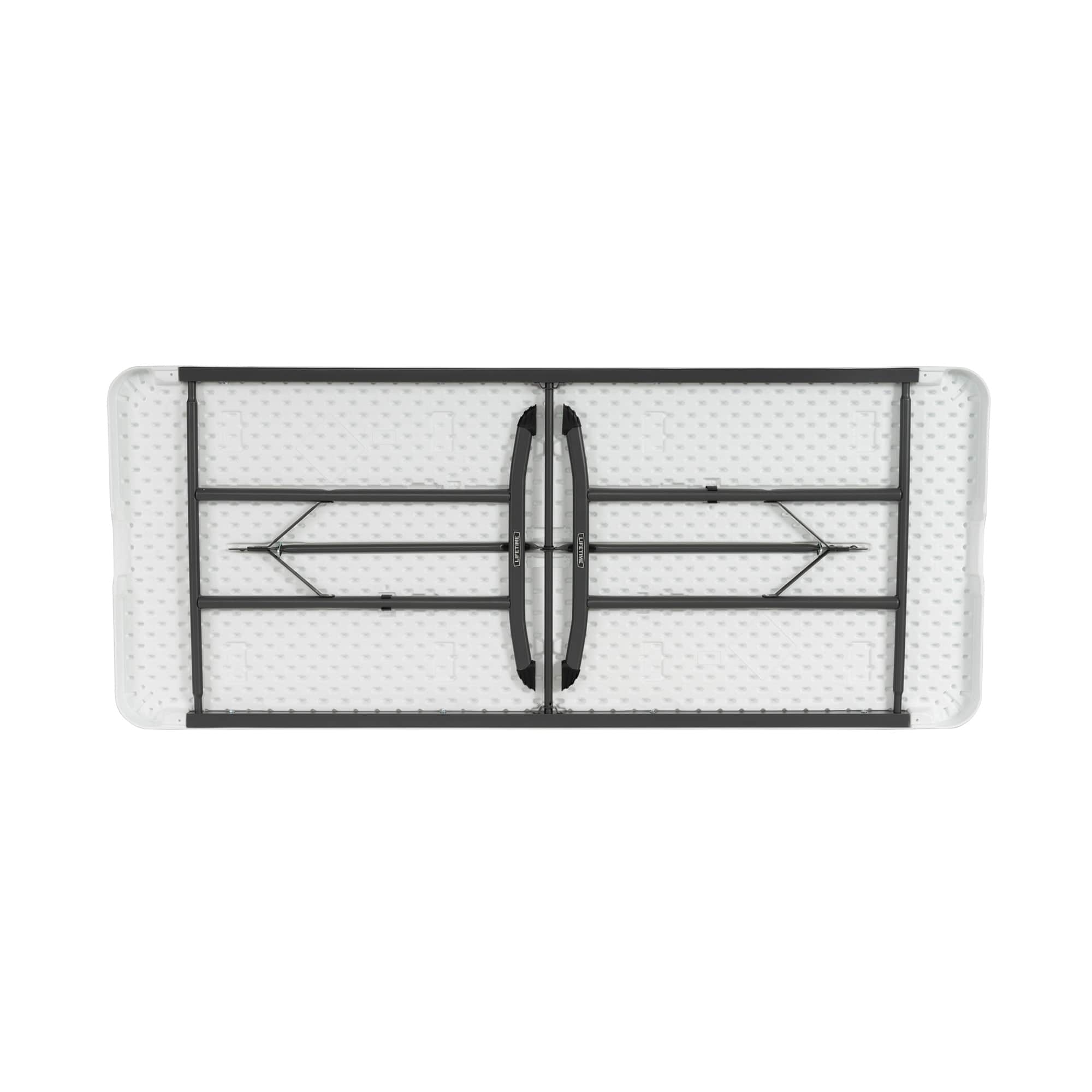 Table pliante rectangulaire 183cm NESTING (blanc) – Image 3