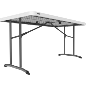 Table pliante rectangulaire 183cm NESTING (blanc)