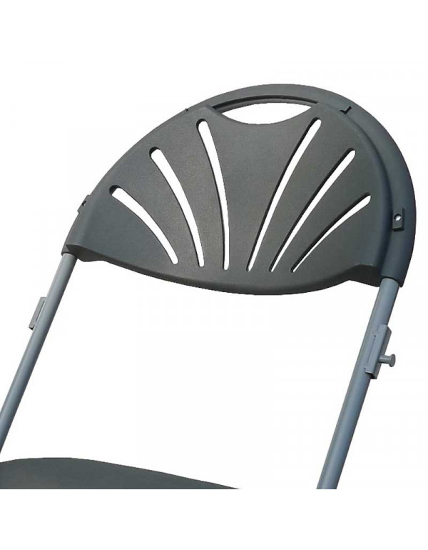 Chaise pliante Palme accrochable- Anthracite – Image 2