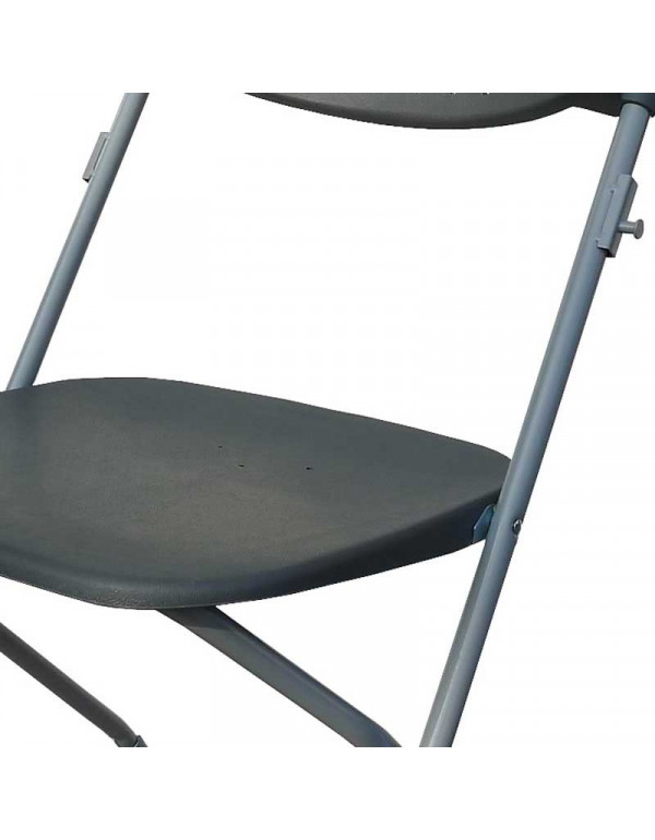 Chaise pliante Palme accrochable- Anthracite – Image 3