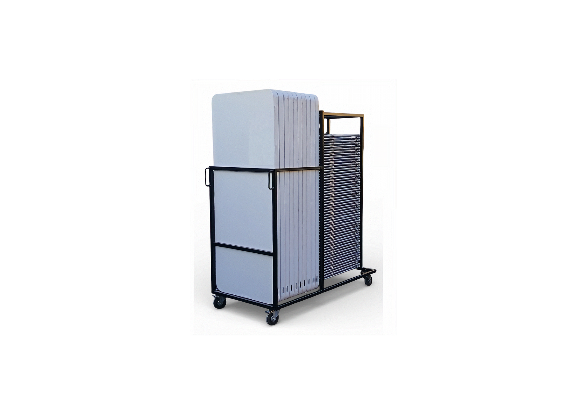 Chariot EXCLUSIF pour 10 tables + 60 chaises – Image 2