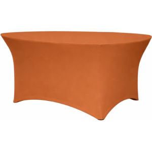 Housse pour table ronde Ø160 cm lycra 210 gr/m²