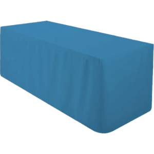 Nappe tombante simple pour table 122x76 cm lycra 210 gr/m²